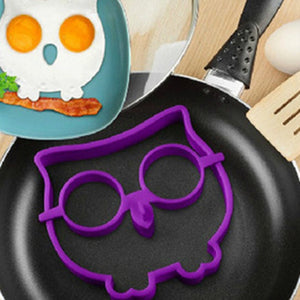 Love Breakfast Silicone Owl Omelet Creative Omelette Mold Pancake Cooking Wellbeing Tools  Kitchen Gadget HighTemperature